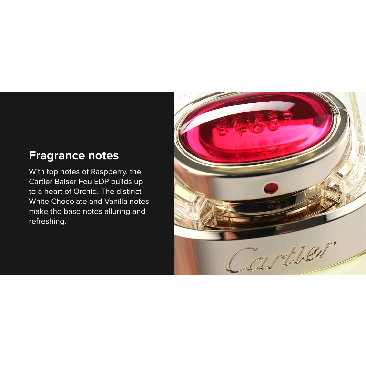 Baiser Fou EDP By CARTIER SAHARA BOUTIQUE VIP