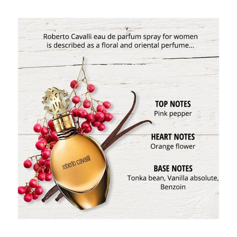 Signature (Gold) EDP By ROBERTO CAVALLI | SAHARA BOUTIQUE - VIP